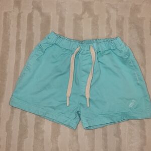 The Beaufort Bonnet Company Aqua Kids Athletic Shorts